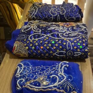 Blue Luxury George Fabric