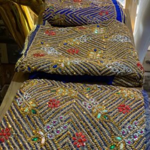 Blue Luxury George Fabric