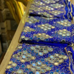 Blue Luxury George Fabric