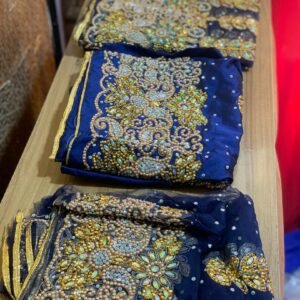 LUXURY NAVY BLUE GEORGE