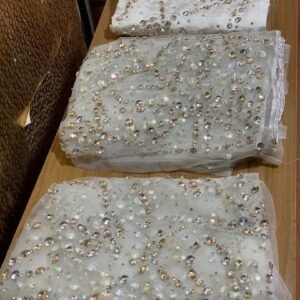 LUXURY WHITE CRYSTAL GEORGE