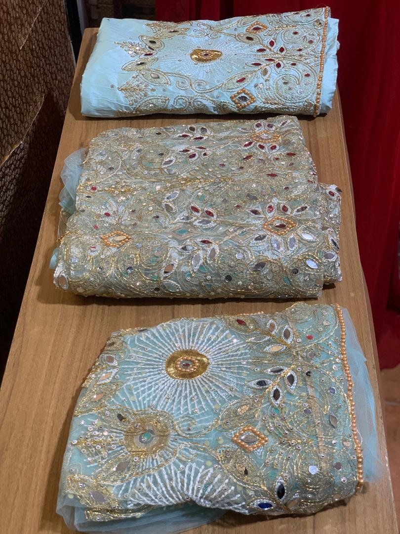 LUXURY LIGHT BLUE GEORGE