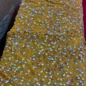 ORANGE CRYSTAL LACE
