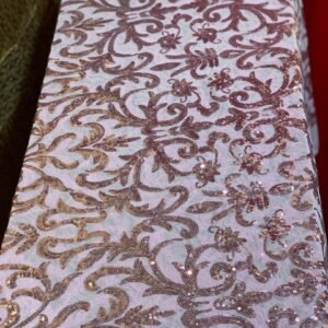 LAVANDER SEQUINED LACE