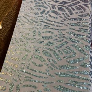LILAC SEQUINED LACE