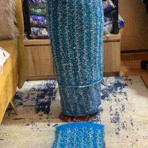 LUXURY BLUE CRYSTAL GEORGE
