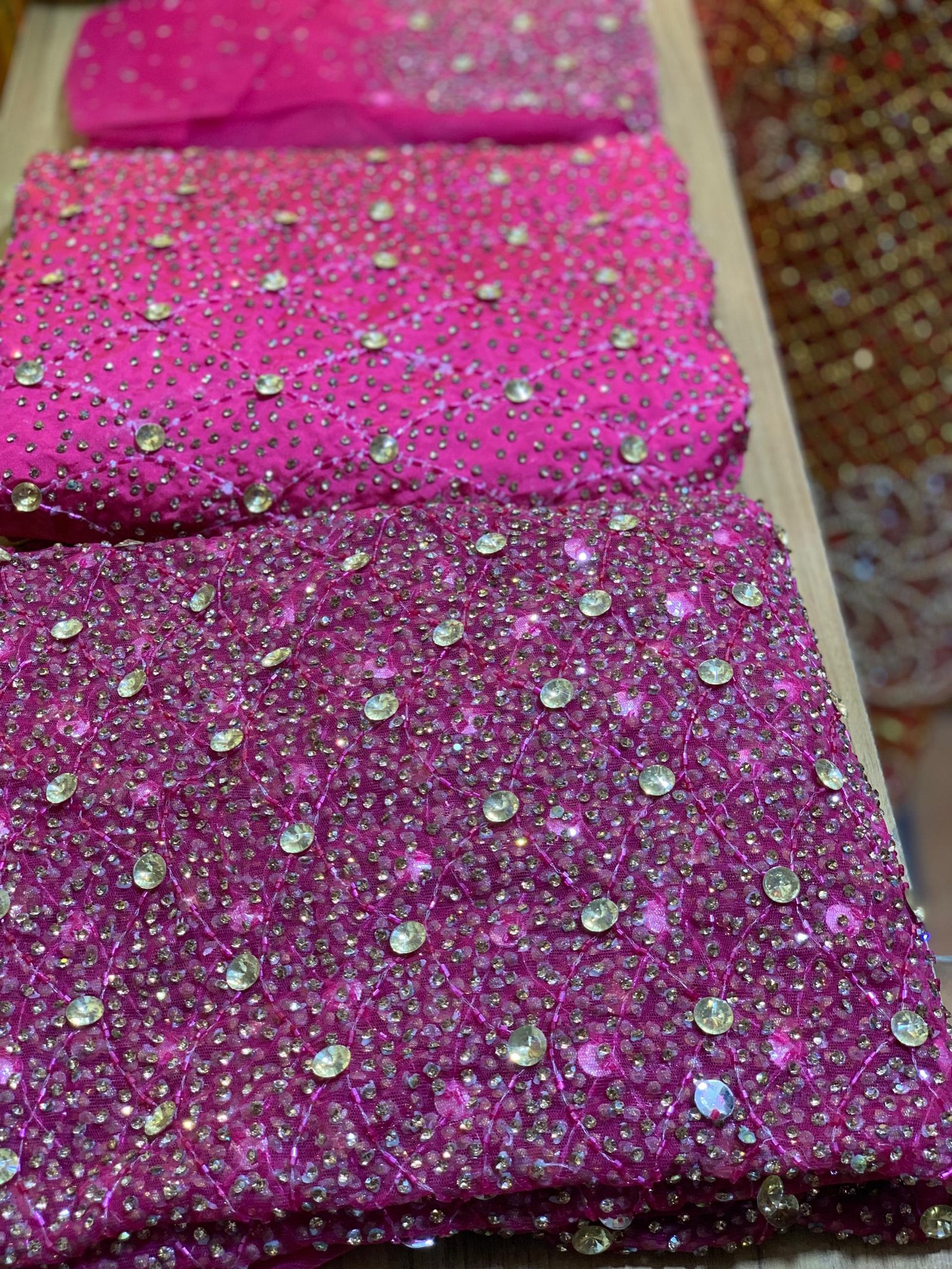 LUXURY PURPLE CRYSTAL GEORGE