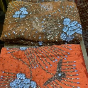 LUXURY ORANGE CRYSTAL GEORGE