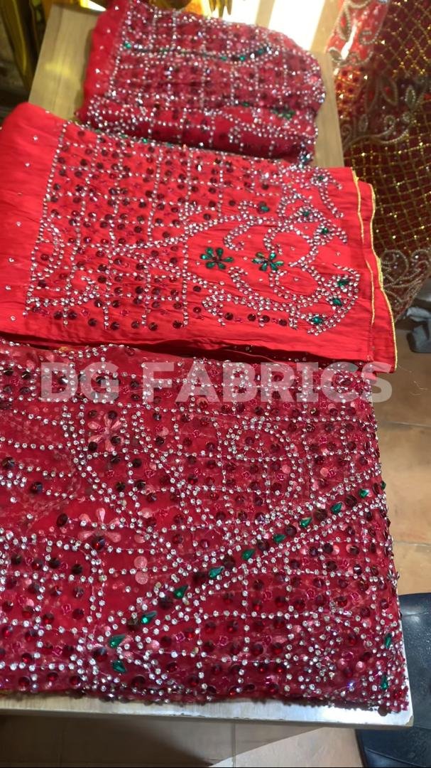 LUXURY RED CRYSTAL GEORGE
