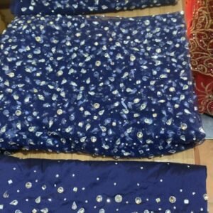 LUXURY NAVY BLUE CRYSTAL GEORGE