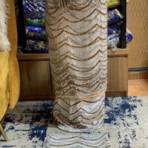 LUXURY WHITE CRYSTAL GEORGE