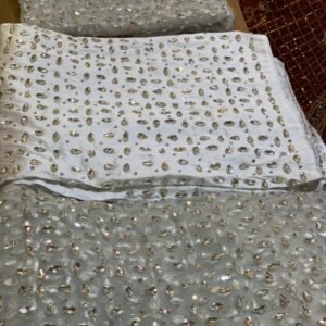 LUXURY WHITE CRYSTAL GEORGE