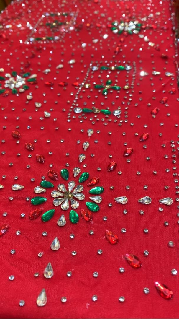 LUXURY RED CRYSTAL GEORGE - Image 2