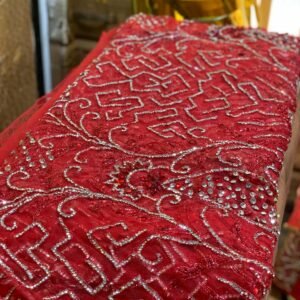 RED CRYSTAL LACE