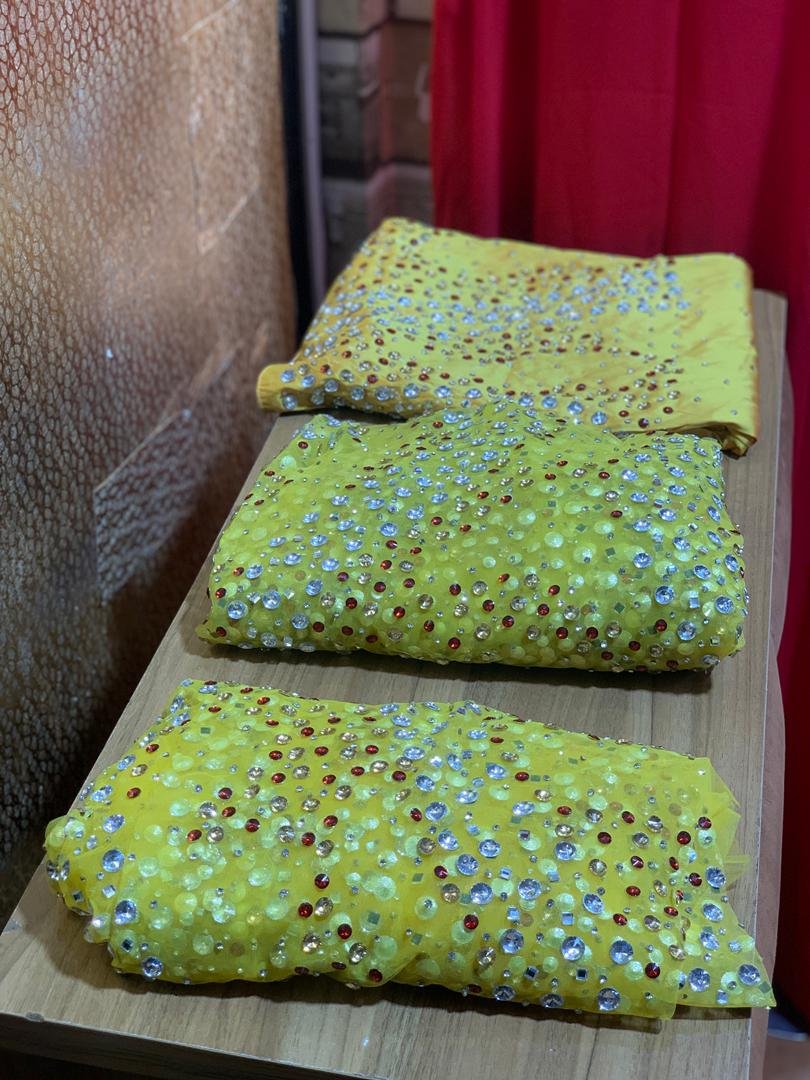 LUXURY 3 IN 1 YELLOW CRYSTAL
